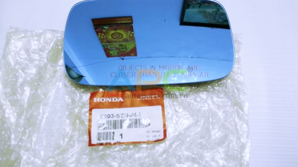 Mặt gương bên phụ Honda Acura   76203-SZN-A01